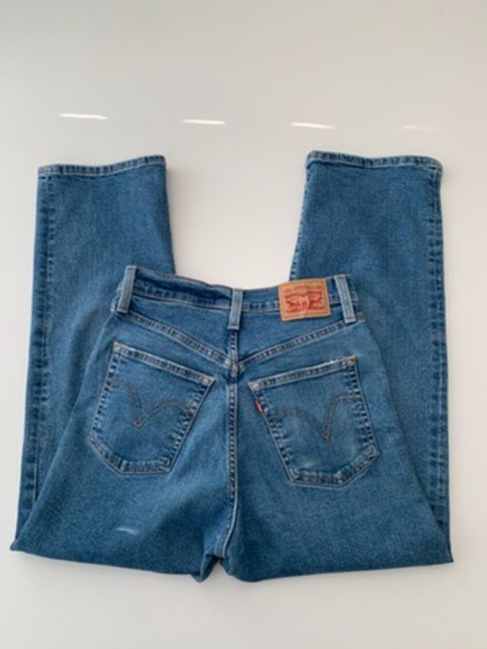 Levi's Ribcage Straight Ankle Jeans size 27 - Picture 11 of 11